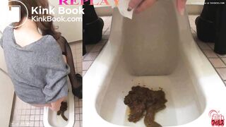 Japanese girls shitting (2/3)
