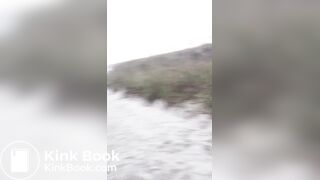 Hot ebony pooping - video 2