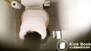 CLASSIC Office girl has a shit. No 2