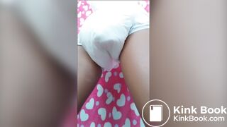 Huge diaper poop - video 2