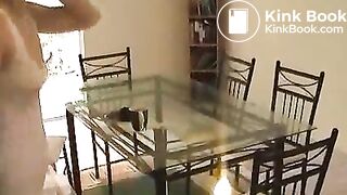 Poop pants in a chair