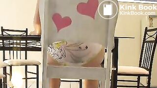 Poop pants in a chair