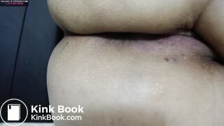 pt2 - latina milf takes a shit