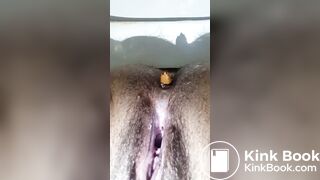 Having a morning poop