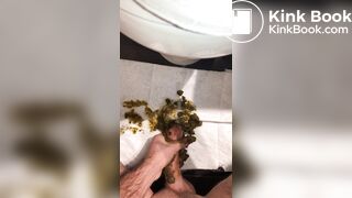 Jack-off with wife’s shit