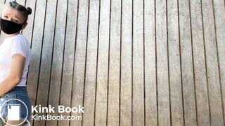 Cute girl shit and eat