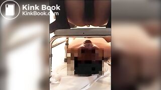 Chinese slave sucking asshole and eat shit from woman's ass