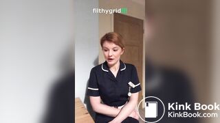 redhead mistress sexy toilet domination