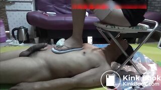 Chinese scat - Eating shit directly from Chinese wife's ass