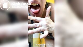 Fingering tasting and pooping