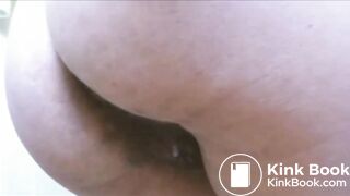 sexy girl pooping 2 times