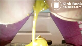 German girl short diarrhea clip