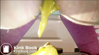 German girl short diarrhea clip