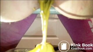 German girl short diarrhea clip