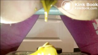 German girl short diarrhea clip