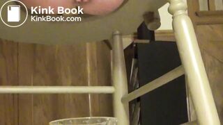 her prepared cocktail