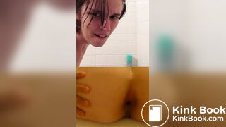 Sweet girl desperate shit