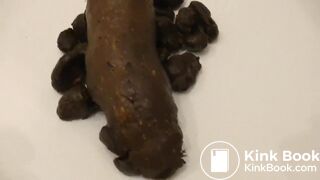 a fat caterpillar crawled out of her ass