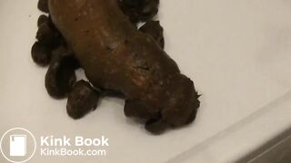 a fat caterpillar crawled out of her ass