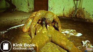 Scat couple fucks in cow shit on farm - trailer