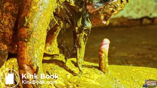 Scat couple fucks in cow shit on farm - trailer