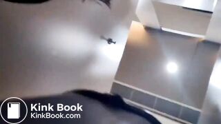 Chinese girl poop in toilet2