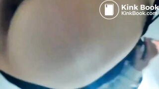 Chinese girl poop in toilet2