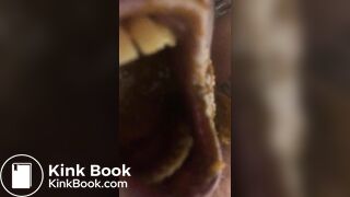 Diarrhea poop on ebony