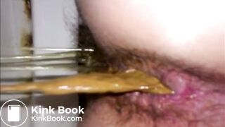 incredible load from a hairy woman