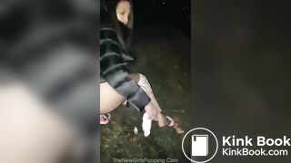 Alfresco Pooping Teen for y'all