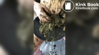 Mature bbw wife enjoys scat and manure