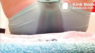 sexy female pooing and peeing - video 3