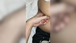Anal fingering to dead drunk gf