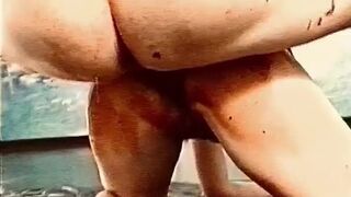 Vintage anal scat fuck