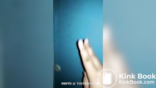 Rekam temen cewek lagi berak