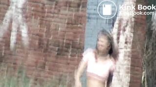 russian voyeur pooping