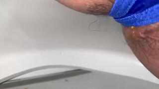 Me poop while didn't take off my panty