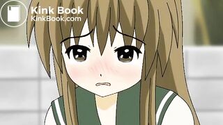 Fear of diarrhea while leaving school anime