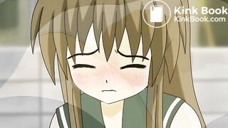 Fear of diarrhea while leaving school anime