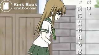 Fear of diarrhea while leaving school anime