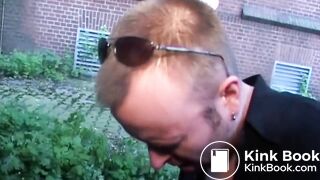 they caught her and fucked her in the bushes pissed on her and pooped on he