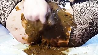 Extremely dirty dildo