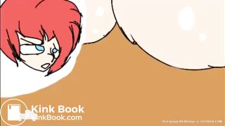 anime red haired girl plomps