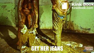 Cowshit Adventure auction started - cow dung covered clothes