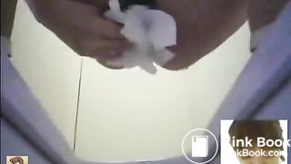 Asian girl poops in squat toilet 88