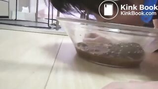 Man eating shit from Japanese girl (Part 179)