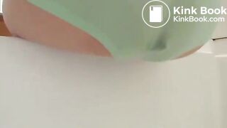 nice girl panty poop1
