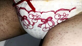 It ready to shit that lovely cherries pattern panty again!