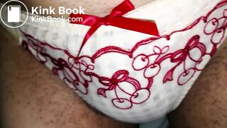 This lovely cherries pattern panty is now filled full of my shit