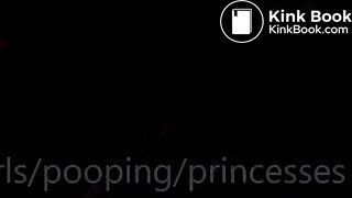 Two girls smear poop on car windows and door handle.